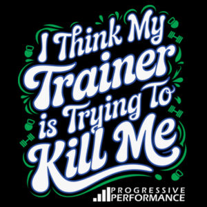 KILLER TRAINER - WOMEN'S FITTED T-SHIRT - TY9AEM Design