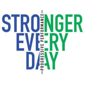 STRONGER EVERY DAY 2 - WOMEN'S RELAXED VNECK - $9U4YBC$ Design