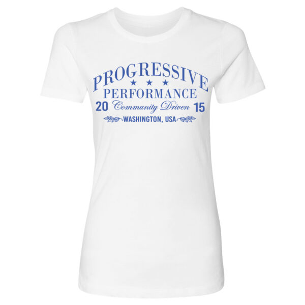 COMMUNITY DRIVEN - WOMEN'S FITTED T-SHIRT - 5KXMZF Thumbnail