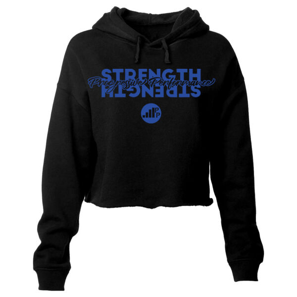 STRENGTH BOTH WAYS - WOMEN'S CROP HOODIE - $MKPY7Q$ Thumbnail
