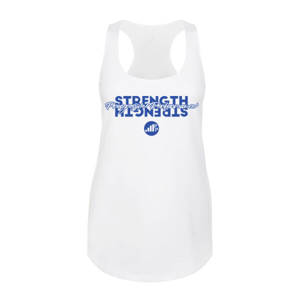 STRENGTH BOTH WAYS - WOMEN'S FITTED TANK - $MKPY7Q$ Thumbnail