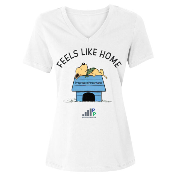 FEELS LIKE HOME - WOMEN'S FITTED T-SHIRT - $HD5WTM$ Thumbnail