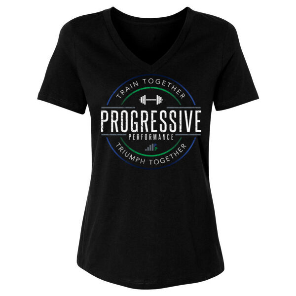 FULL COLOR BADGE - WOMEN'S RELAXED VNECK - $KB2Y9W$ Thumbnail